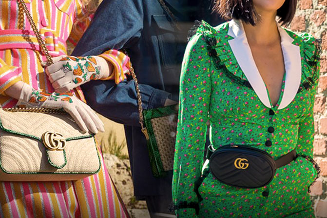 Battle of the Quilted Bags! Gucci Marmont Bag VS Prada Diagramme Bag