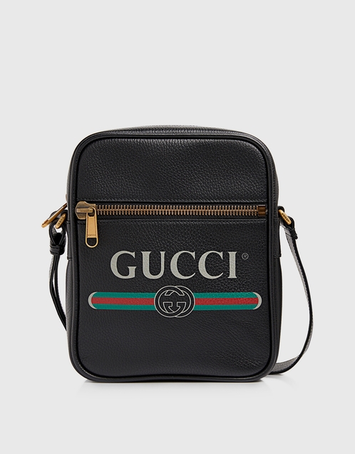 Gucci Print Messenger Shoulder Bag 