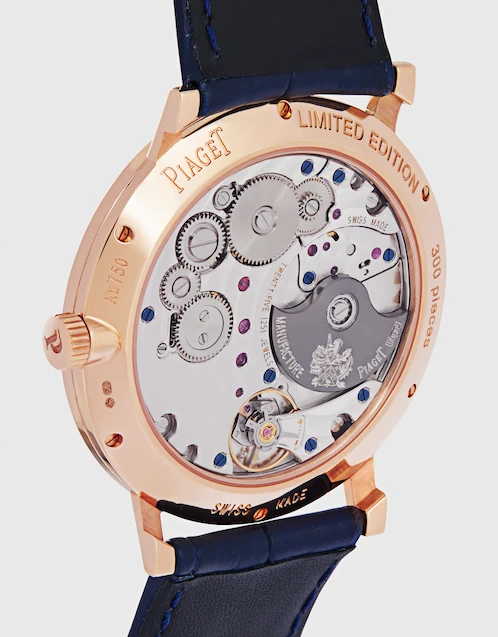 Piaget Altiplano 40mm Diamonds Alligator Leather Ultra thin