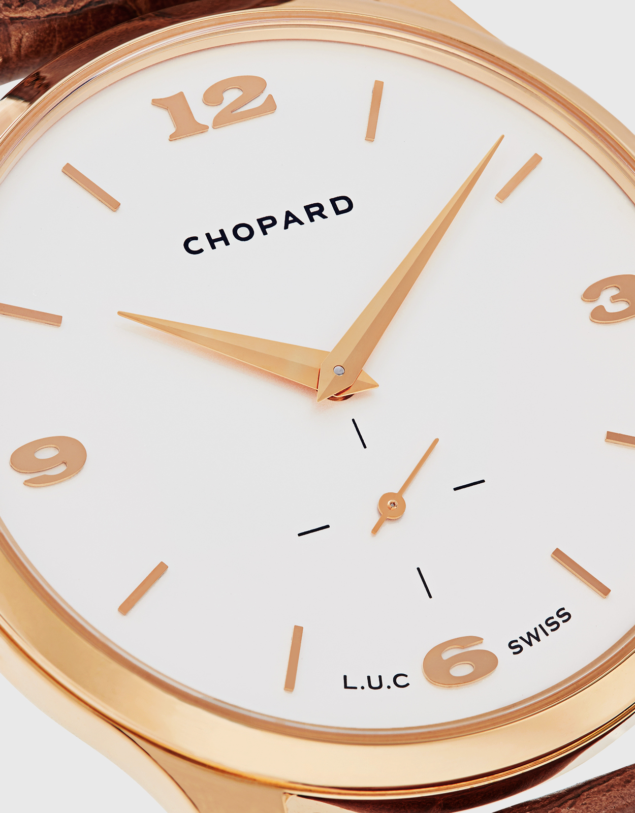 Chopard L.U.C. XPS 39.5mm 18kt Rose Gold Automatic Alligator Leather Watch  (Fine Jewelry and Watches,Fine Watches)