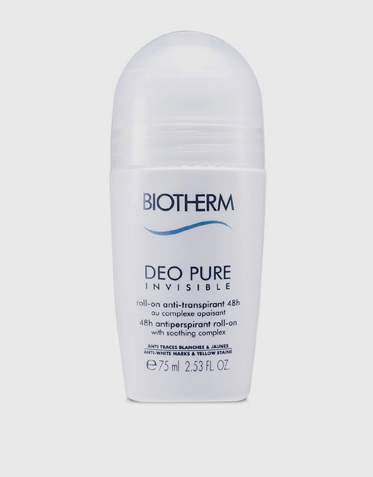Biotherm Pure Invisible 48 Hours Antiperspirant Roll-On Deodorant 75ml (Bath and Bodycare,Bodycare,Deodorant) IFCHIC.COM
