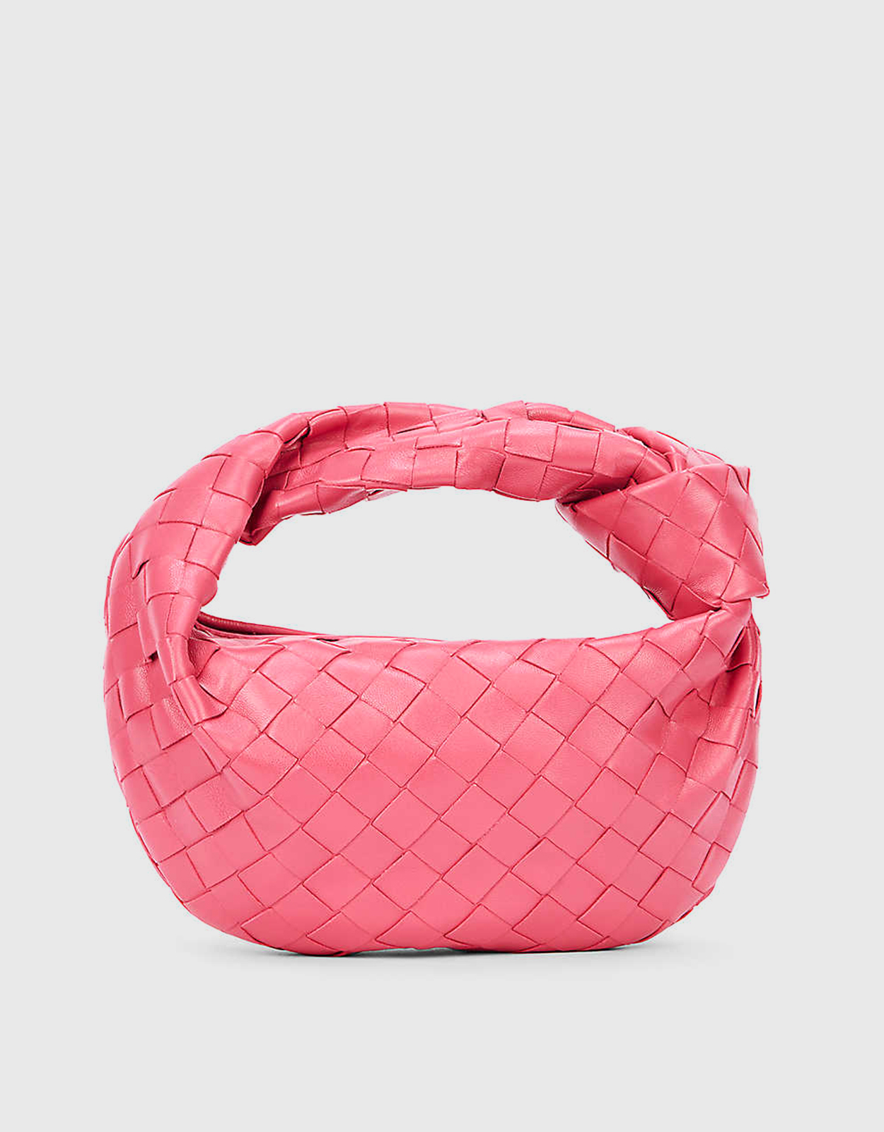 Bottega Veneta Jodie Mini Lambskin Intrecciato Handbag (Top Handle)  IFCHIC.COM