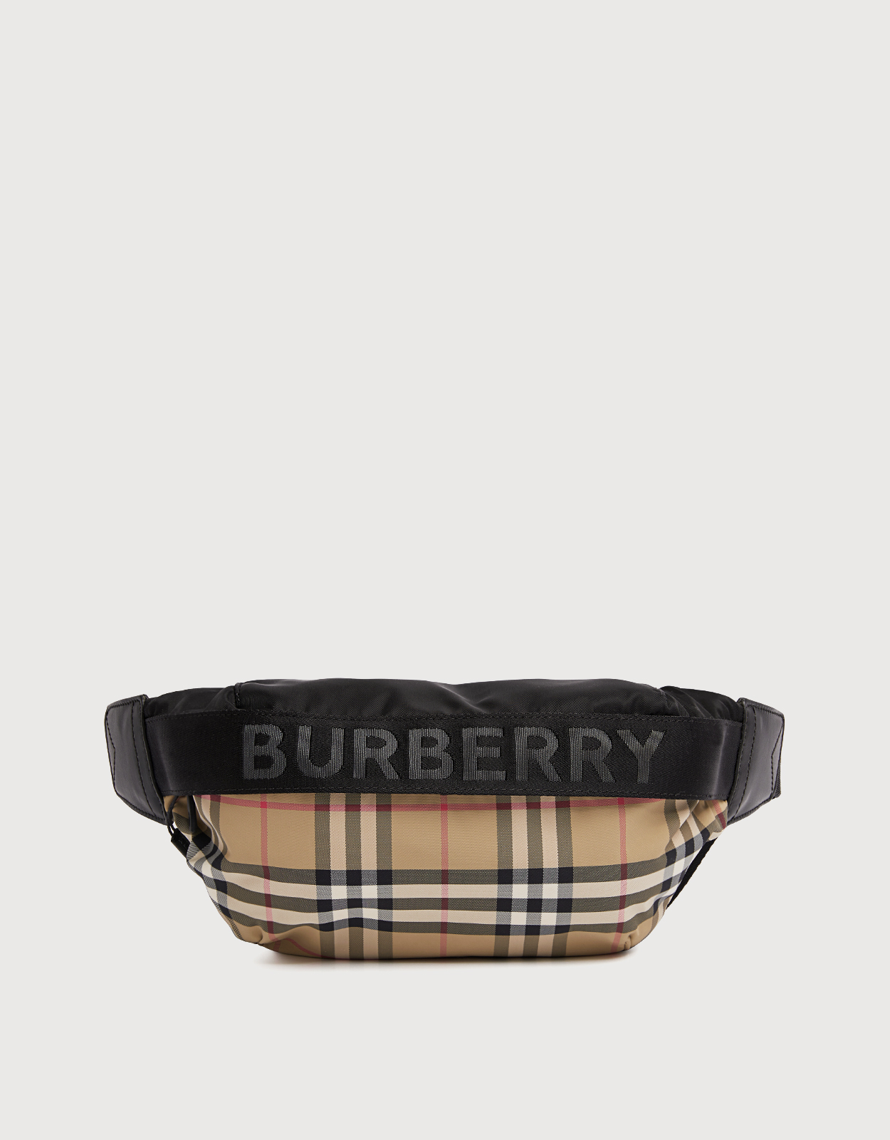 Burberry Black Nylon Monogram Sonny Bum Bag QKB35W21KB000