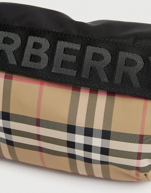 Burberry Vintage Check Fabric Belt