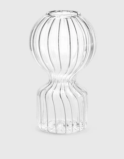 Iki Doll Rounded Borosilicate-glass Vase 15cm