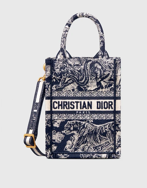 Dior Dior Book Tote Mini Embroidery Phone Bag (ミニバッグ) IFCHIC.COM
