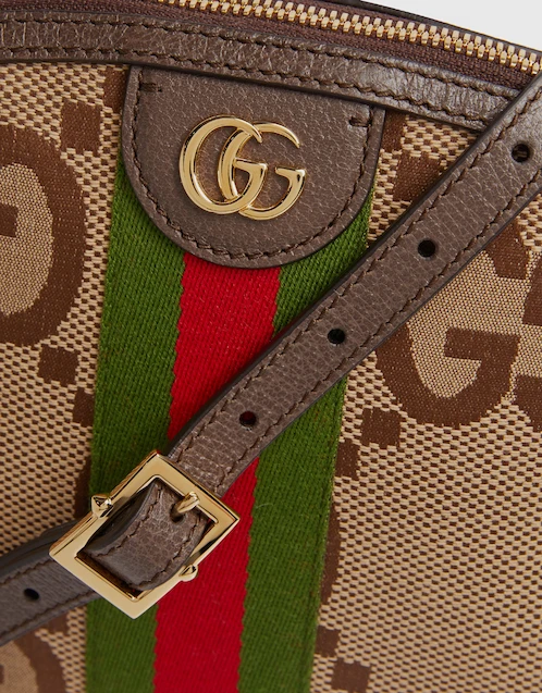 Gucci GG Canvas Crossbody Sling Bag, Women's Fashion, Bags