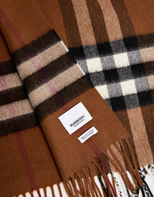 Burberry The Classic Check Cashmere Scarf
