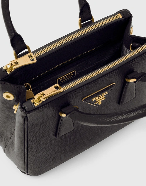 PRADA - Galleria mini leather top-handle bag