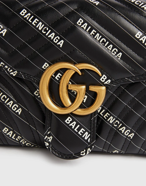 Gucci x Balenciaga GG Marmont The Hacker Project Small Bag Shoulder