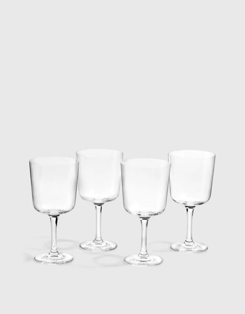 Unique Hand Painted Wine Glass Set 