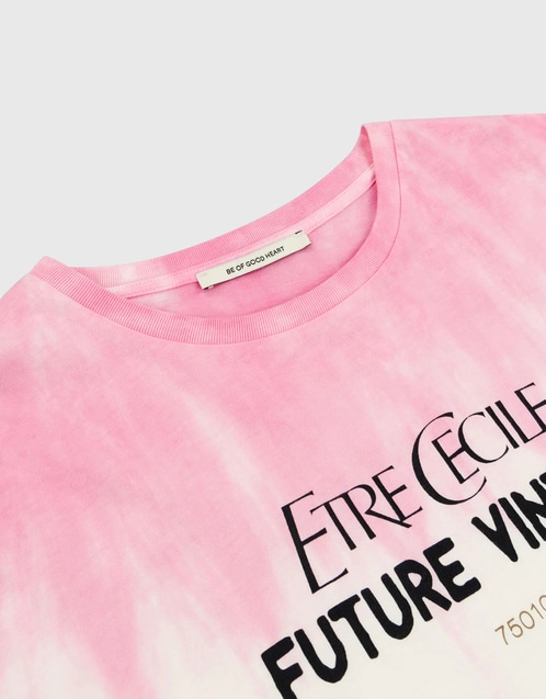 Cecile Tie Future Être Cécile Oversize Dye Etre (Tops,T-shirts) Vintage T-Shirt-Lavender