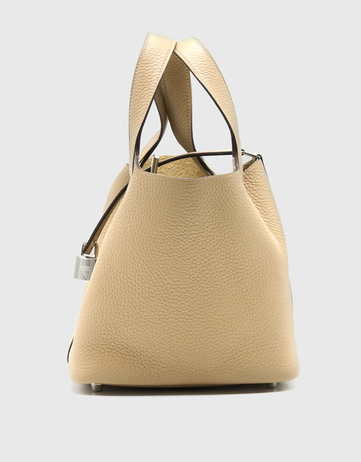 Hermès Clemence Picotin Lock 22 - Neutrals Bucket Bags, Handbags