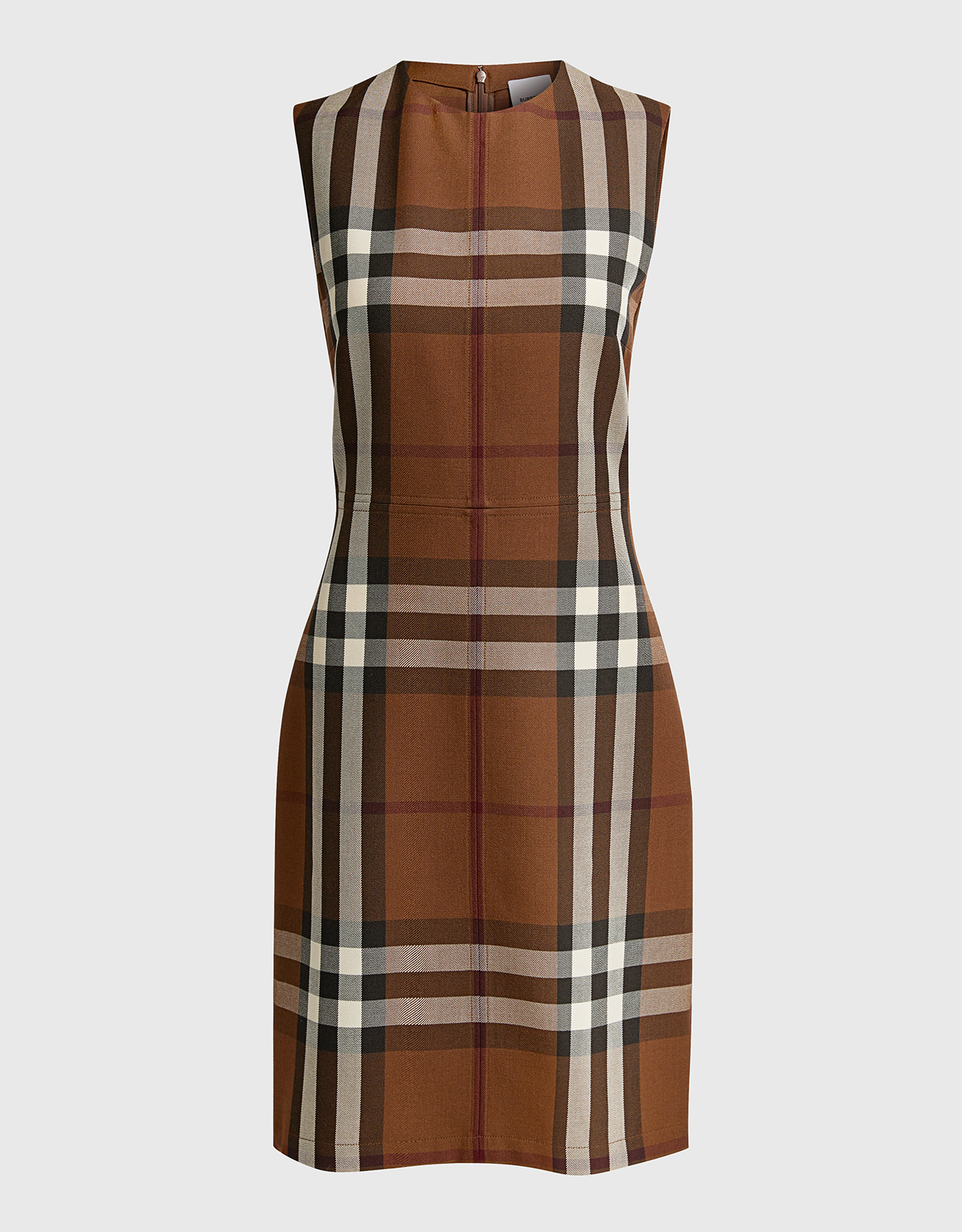 Sleeveless Mini-Dress In Monogram Wool Knit - Ready to Wear