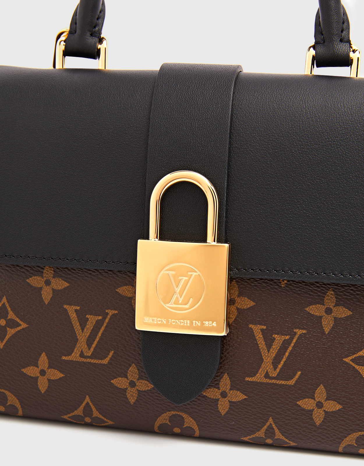 Louis Vuitton Locky BB Monogram Canvas Crossbody Bag (Shoulder