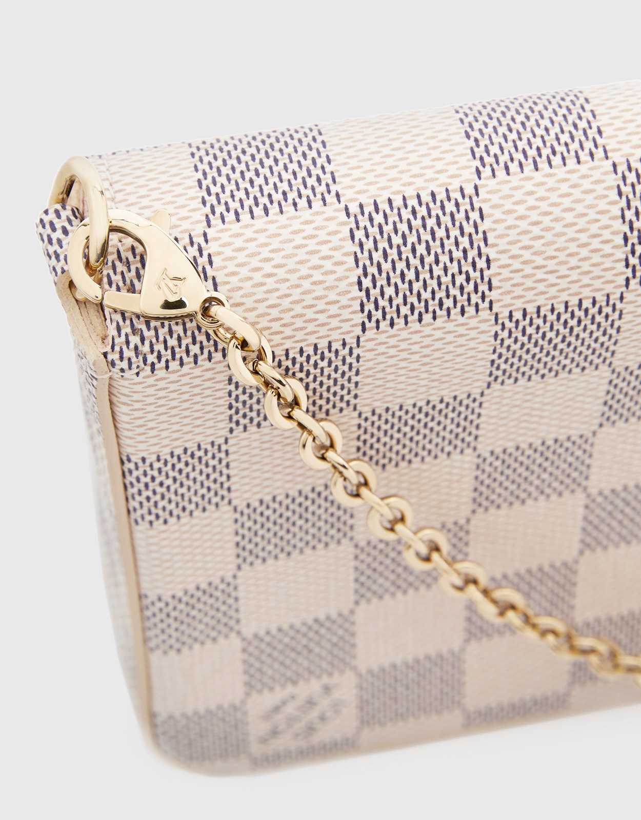 Louis Vuitton, Bags, Louis Vuitton Damier Long Wallet With Louis Vuitton  Chain