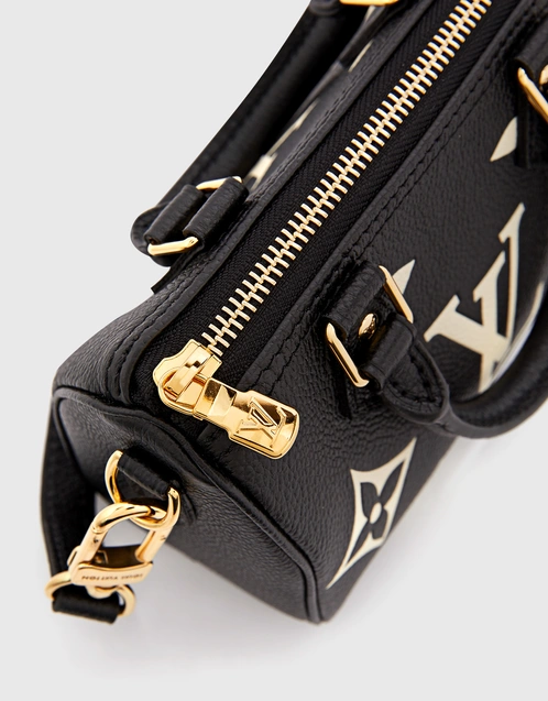 Louis Vuitton Speedy Nano Black in Monogram Empreinte Embossed Supple  Grained Cowhide Leather with Gold-tone - US