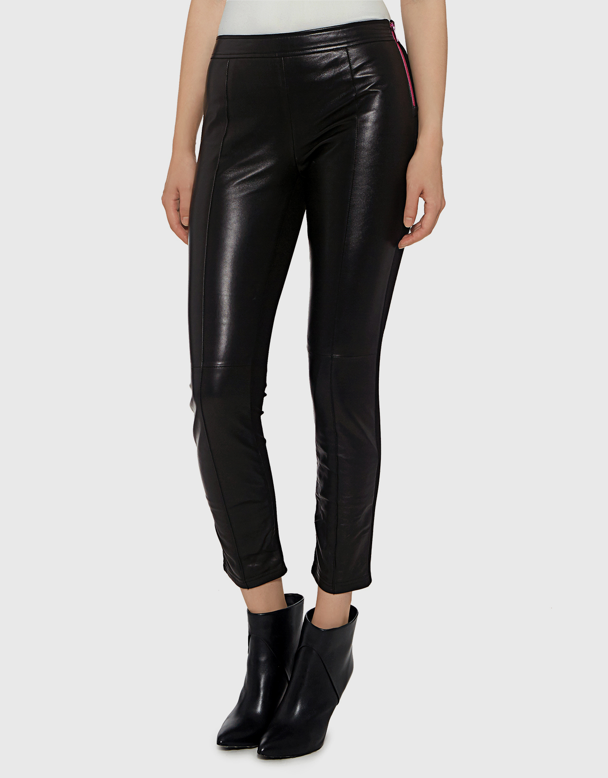 Moschino Leather Pants / Black Quilted High Waist Pants / Skinny Leather  Pants / Biker Rocker Leather Pants / Moschino / Designer Pants -  Canada