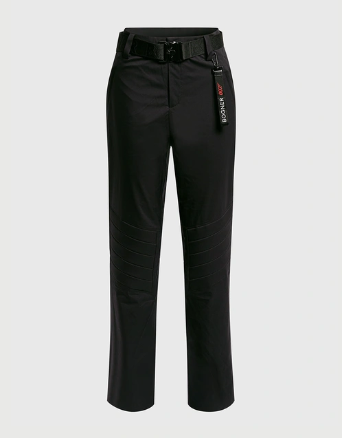 Bogner  black stirrup style ski pants 12 In - Depop
