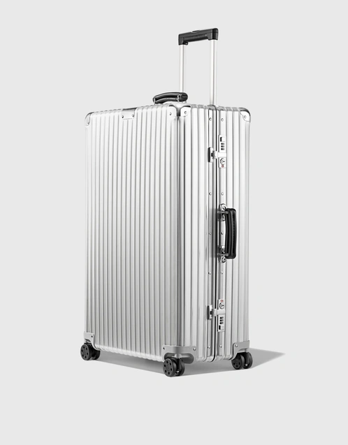 RIMOWA Original Check-in L Aluminum Suitcase Large Luggage - Black