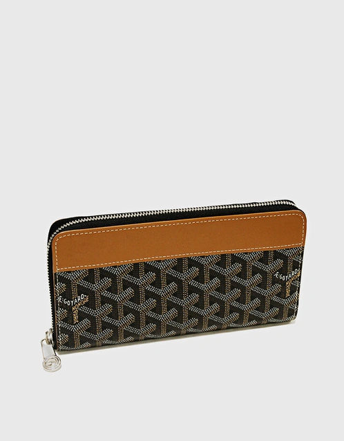Goyard Matignon Mini Wallet, Black