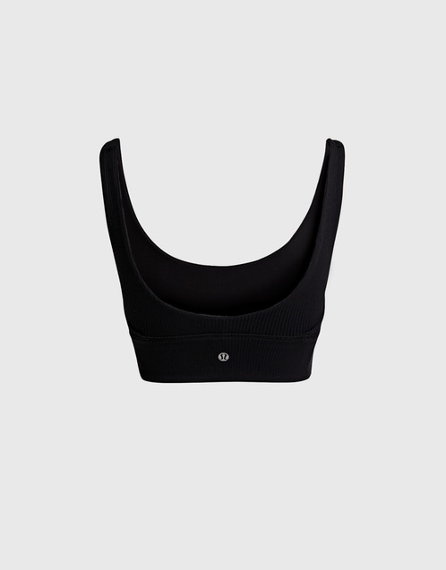 lululemon lululemon Align™ Ribbed Light Support A/B Cup Bra -Black  (Activewear,Sports bras)