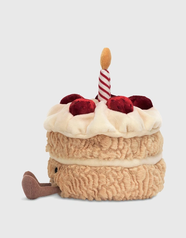 Jellycat Amuseable Birthday Cake Soft Toy 16cm