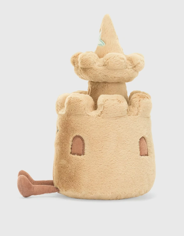 Jellycat Amuseable Sandcastle soft toy 29cm