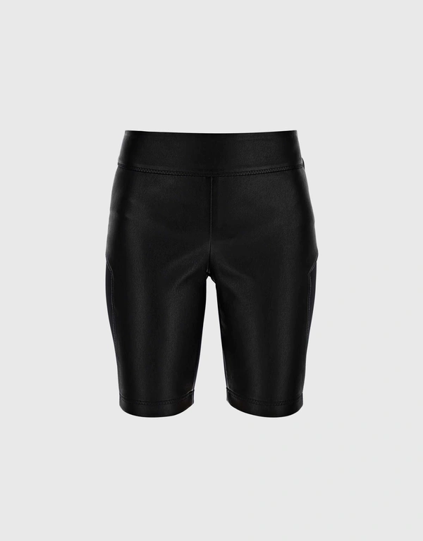 Loewe Leather Elastic Shorts パンツ