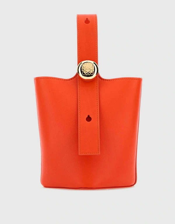 Loewe Pebble Calfskin Mini Bucket Bag