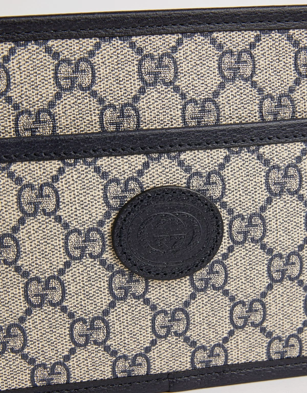 Gucci Retro Mini Canvas Interlocking G Crossbody Bag