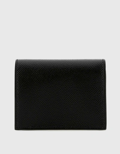Vara Bow Grained Leather Wallet