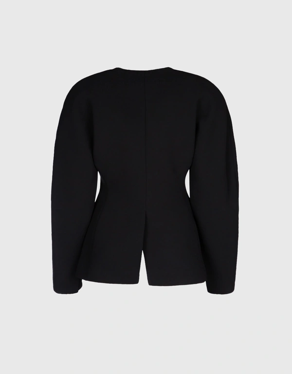 Jacquemus Ovalo Fitted Jacket