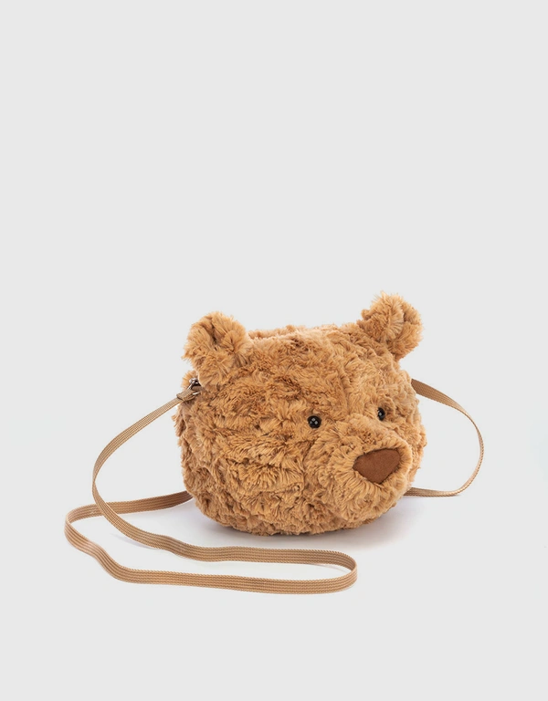 Jellycat Bartholomew Bear Soft Toy Crossbody Bag