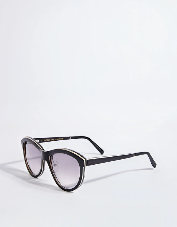 Gold & Wood Alya Sunglasses
