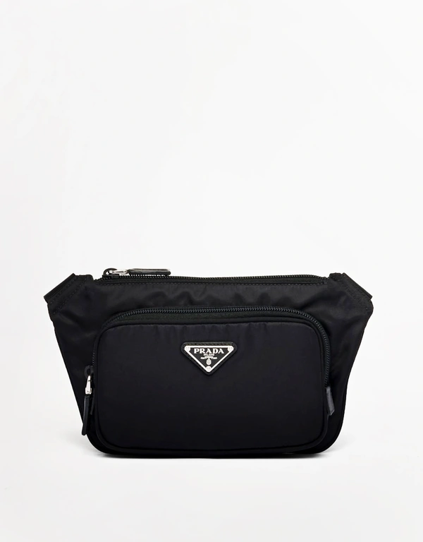 Prada Re-Nylon And Saffiano Leather Crossbody Bag