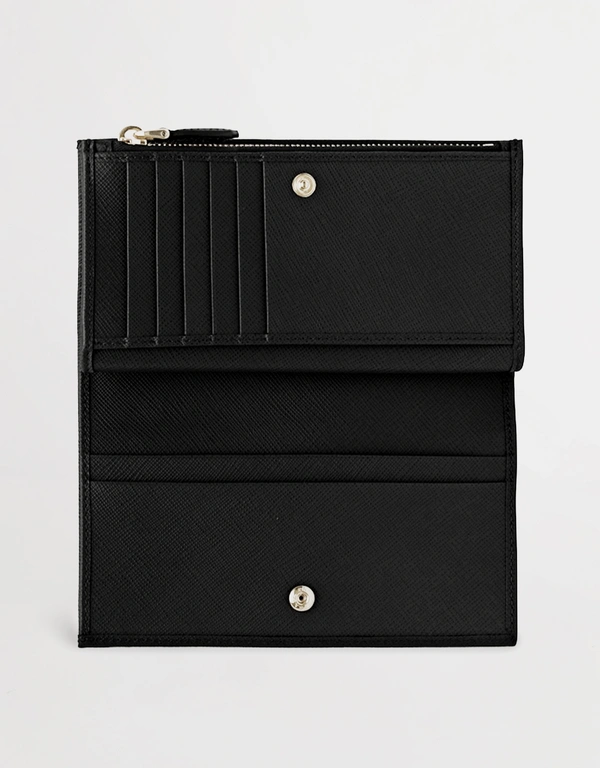 Prada Large Saffiano Leather Wallet
