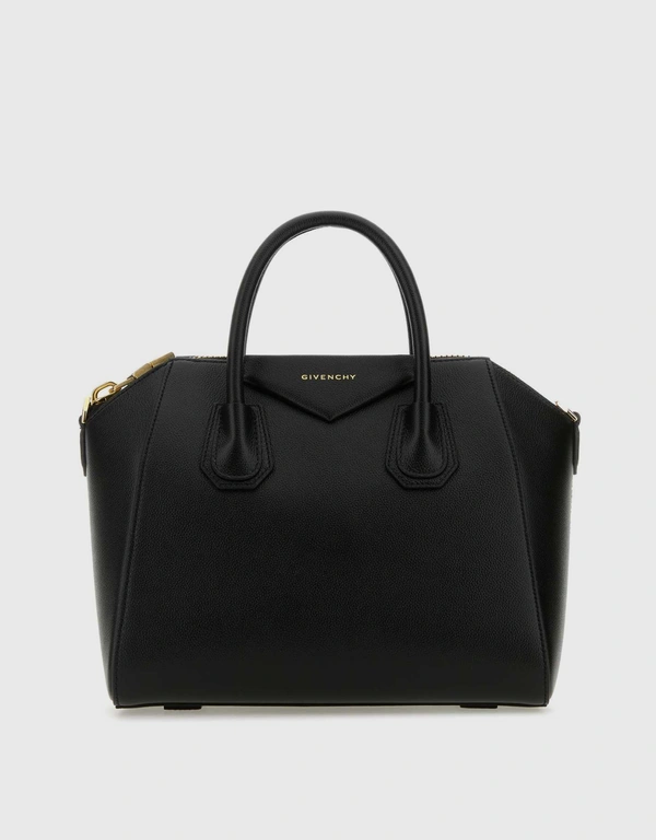 Givenchy Antigona Small Grained Calfskin Leather Box Handbag