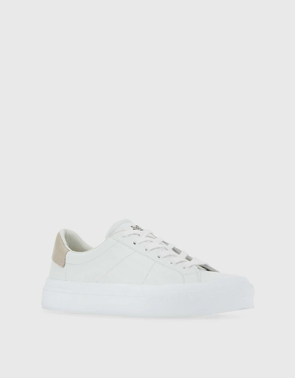Givenchy 4G Logo Smooth Leather Lace-up スポーツカジュアルシューズ