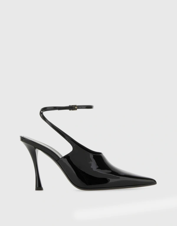 Givenchy Calf Leather Ankle Strap High Heeled サンダル