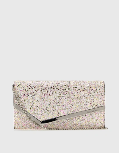 Emmie Sprinkle Glitter Clutch Bag