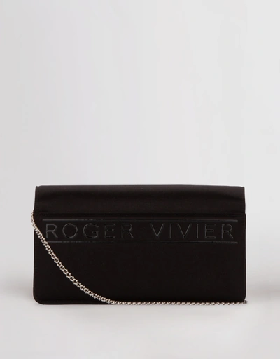 Viv' Choc Jewel Satin Mini Crossbody Bag