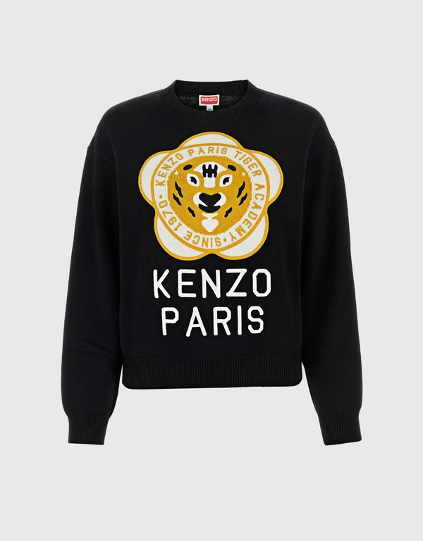 Kenzo Tiger Academy Wool Blend Sweater