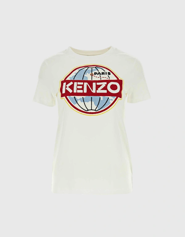 Kenzo Logo Cotton T-Shirt