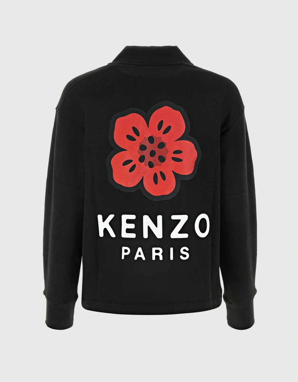 Kenzo Boke Flower V-Neck Buttoned Cardigan