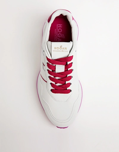 H641 Lace-Up Platform Sneakers