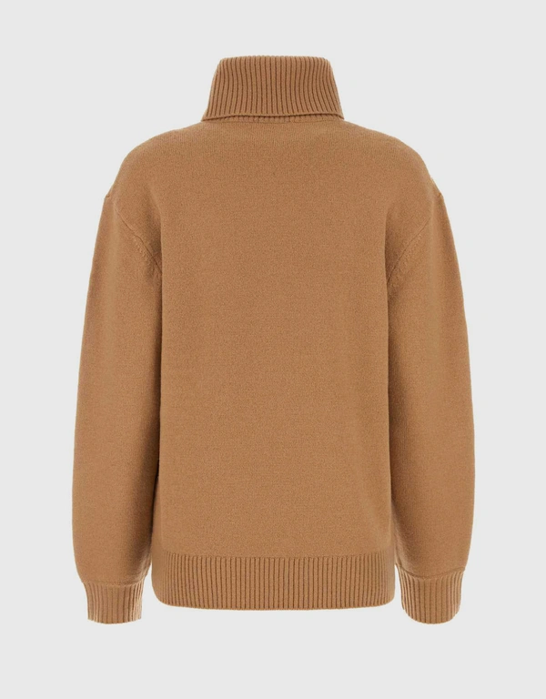 A.P.C. Wool Oversize Turtleneck Sweater