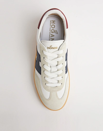 Cool Retro Leather Lace-Up Sneakers