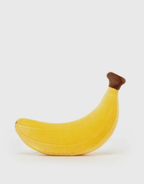 Fabulous Fruit Banana Soft Toy 17cm