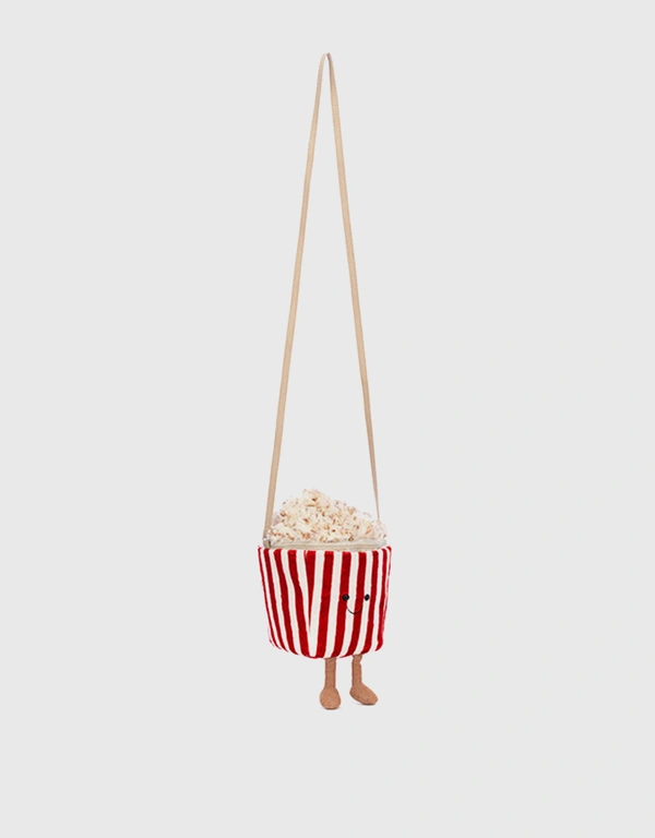 Jellycat Amuseable Popcorn Soft Toy Crossbody Bag